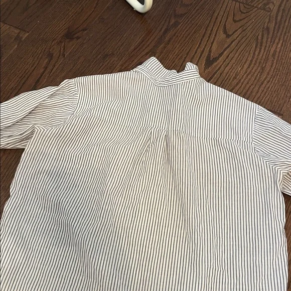 H&M Black and White Striped Casual Shirt - Picture 3 of 3